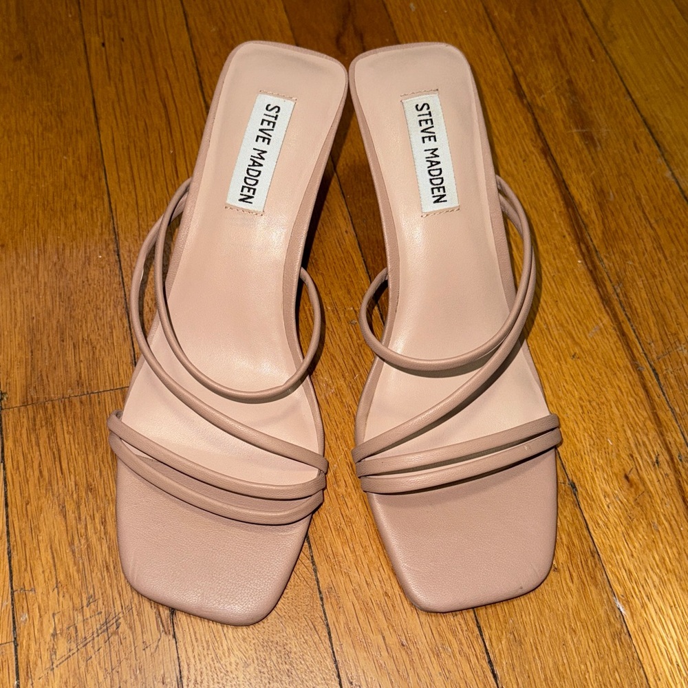Steve Madden Blush Strappy Sandals